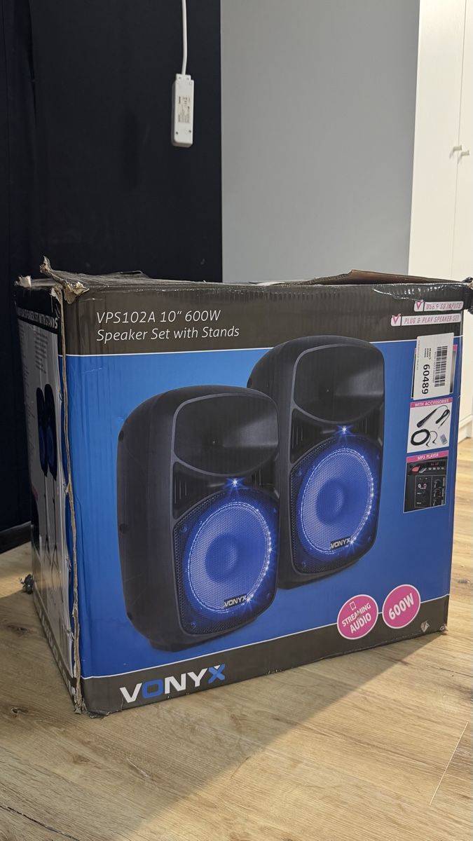 Haut-parleurs: Vonyx speakers VPS102A 600W – D'occasion à Zürich par anyabe