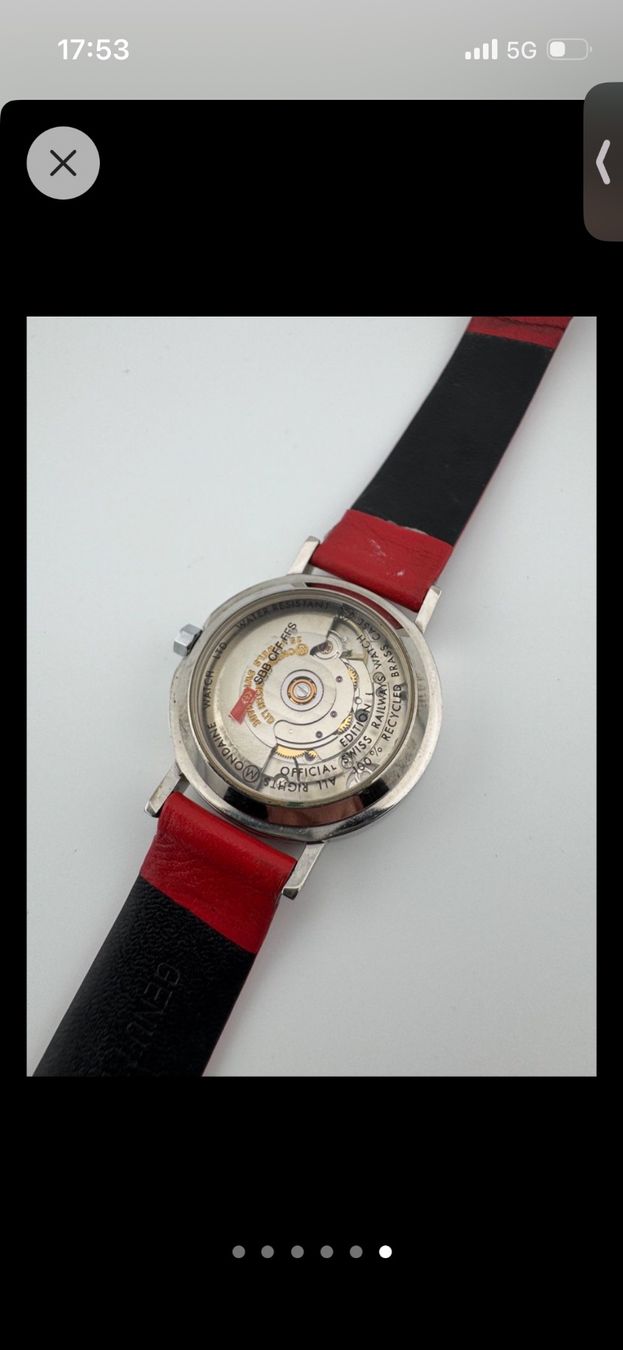 Mondaine Montres: Swiss Automatic Mondaine SBB EcoMatic Armbanduhr – D'occasion à Küsnacht ZH par PreLovedLuxury 5