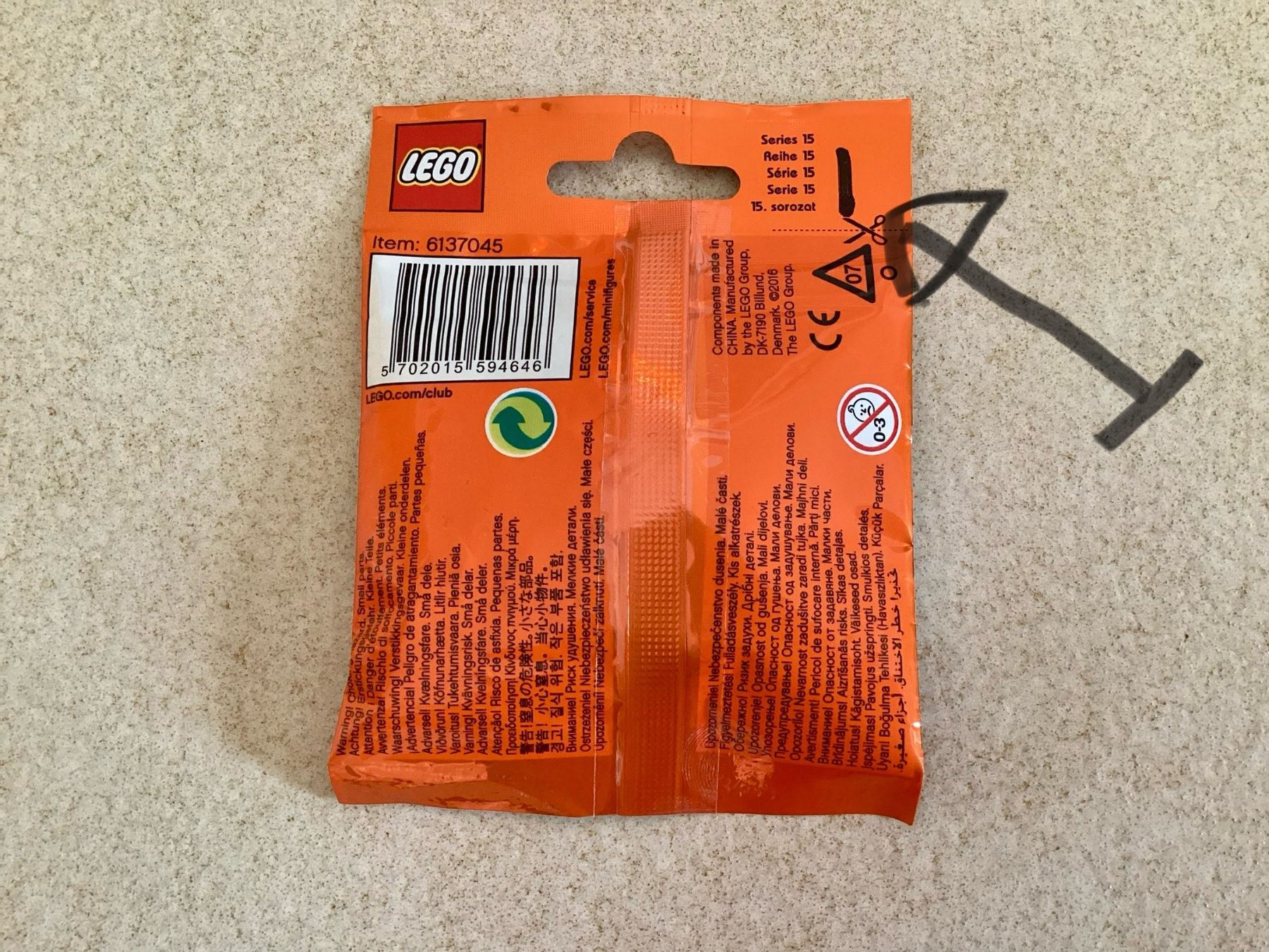 Lego Kit di costruzioni: Lego minifiguren série 15 neuf – Nuovo e nell'imballaggio originale da Yvorne venduto da Didier66 2