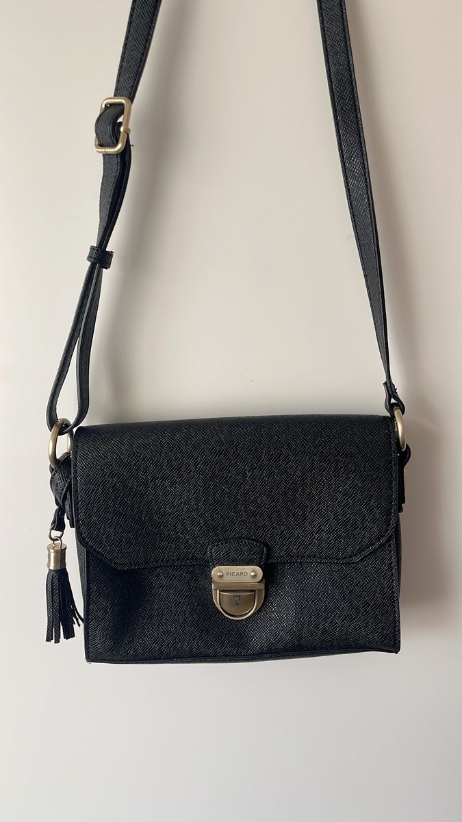 Picard Taschen für Damen: Picard Handtasche Unhängetasche schwarz – Gebraucht aus Täuffelen von Nice800