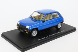 Renault 5 Alpine Turbo 1980-1984 dunkelblau met./ schwarz /