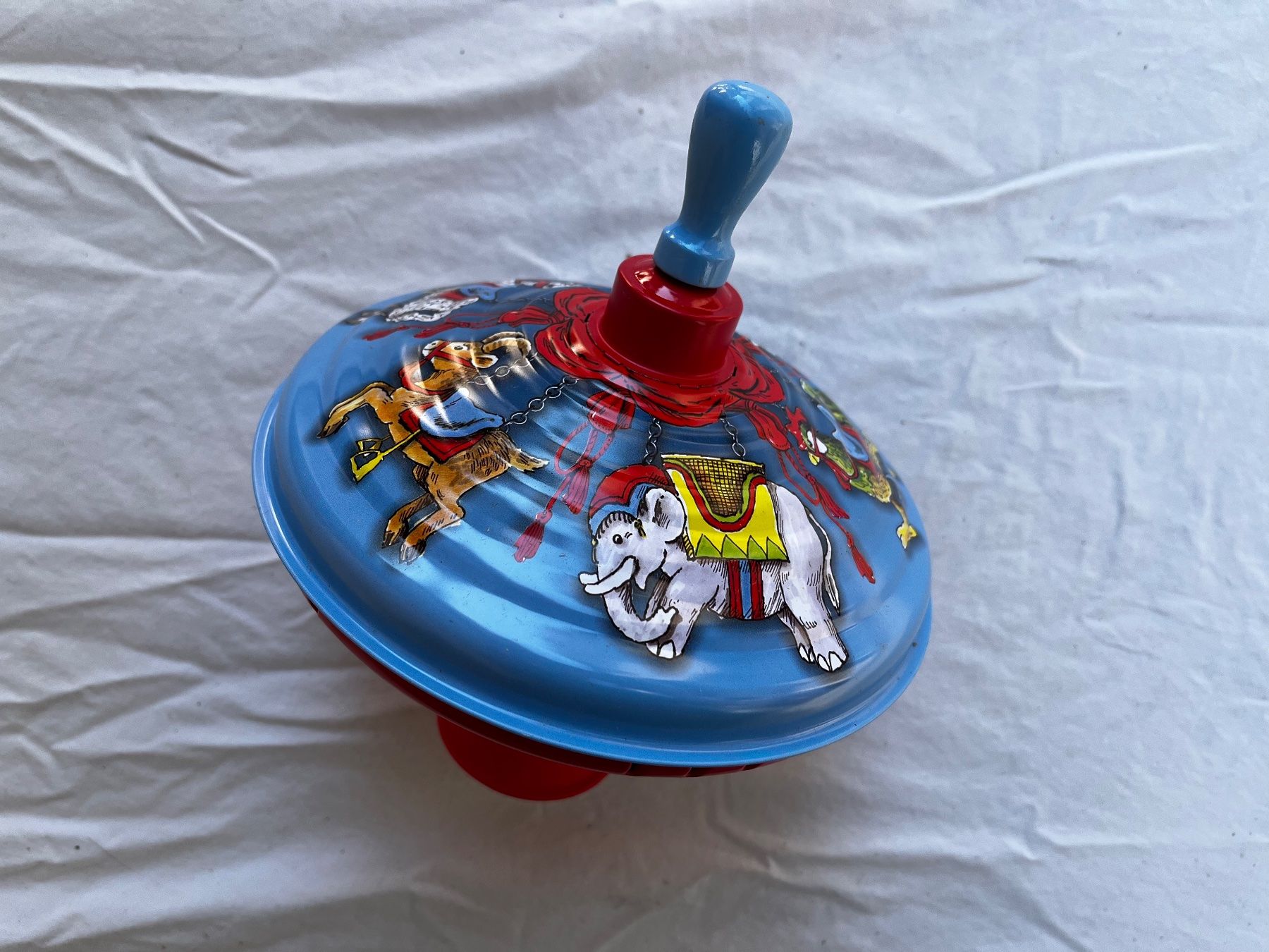 Spielzeuge: Nostalgie Kreisel - Zirkus – Neu (gemäss Beschreibung) aus Zürich von gemuesebouillon