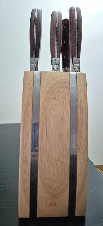 Messer: Messerblock LAGUIOLE  – Gebraucht aus Luzern von d.n.k 1