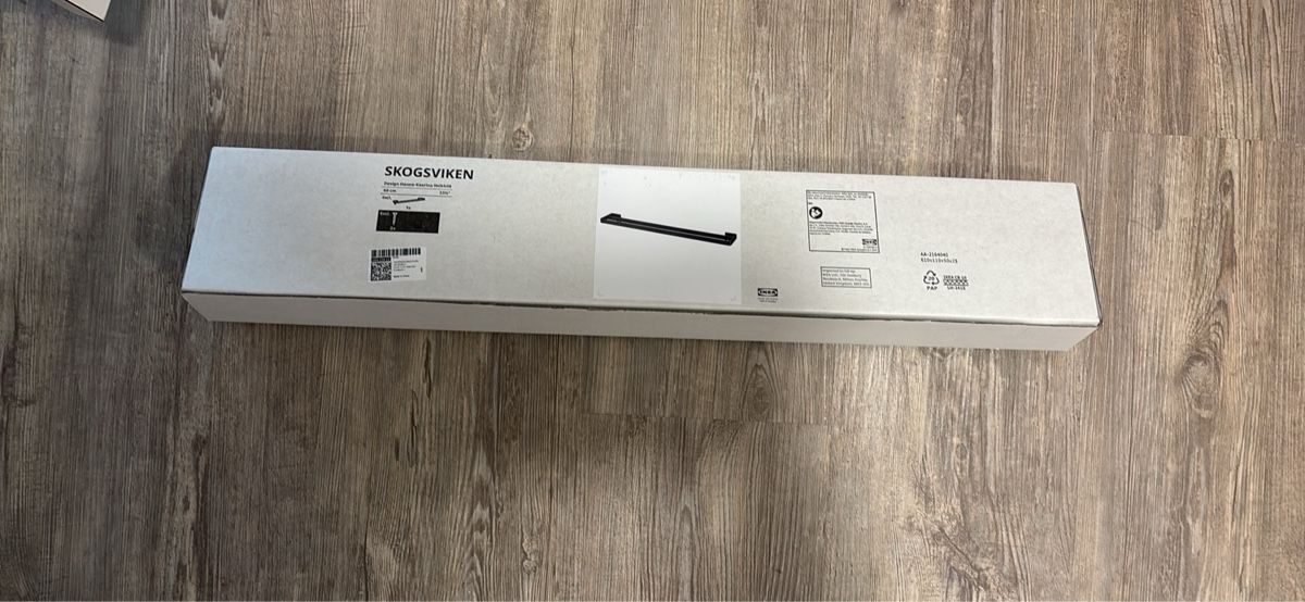 Ikea Handtuchhalter: Neuer IKEA Skogsviken Handtuchhalter Schwarz! – Neu und originalverpackt aus Leuzigen von Fjleu