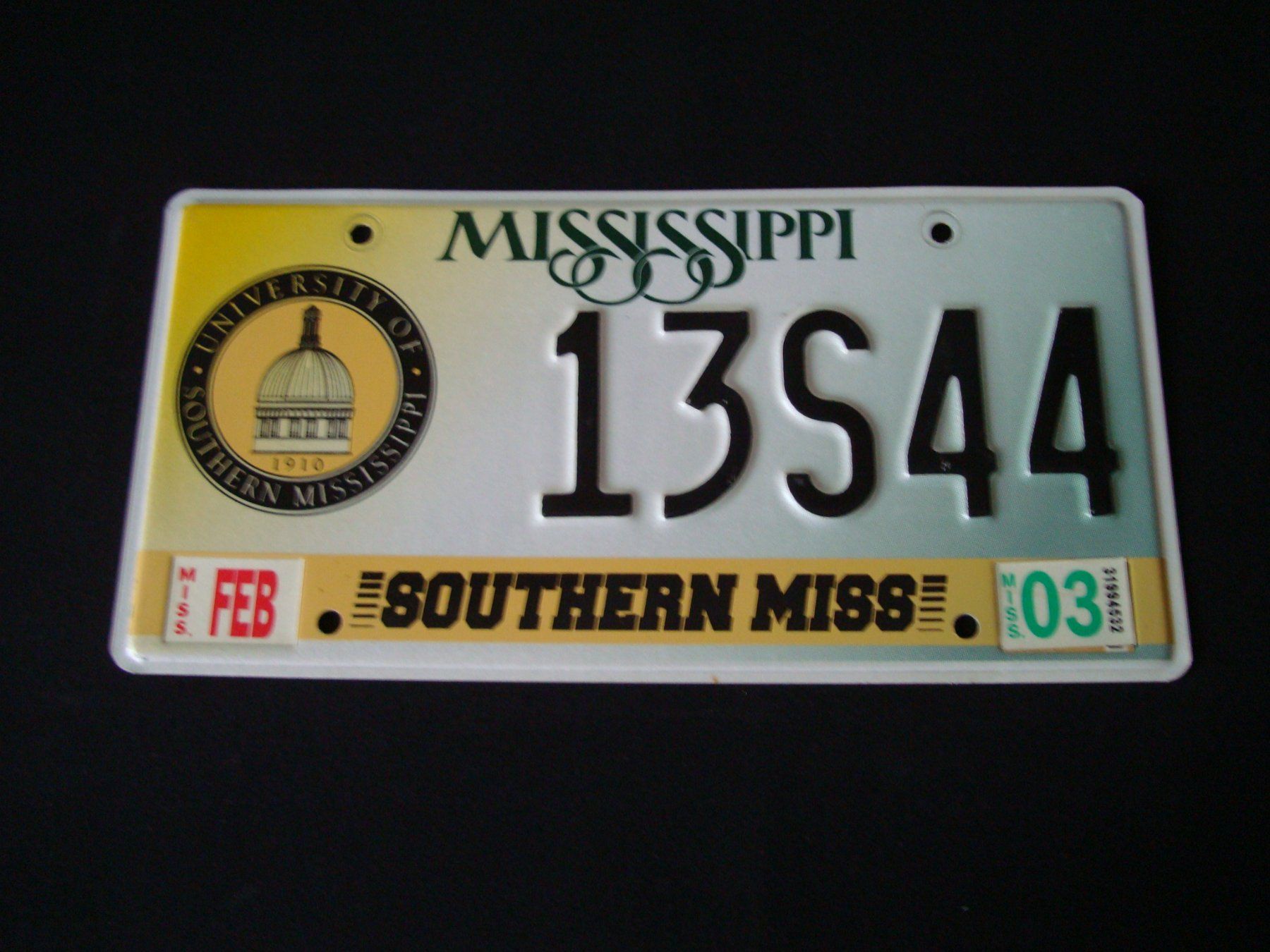 Ecriteaux: MISSISSIPPI 13S44 – D'occasion à Scherz par 5246