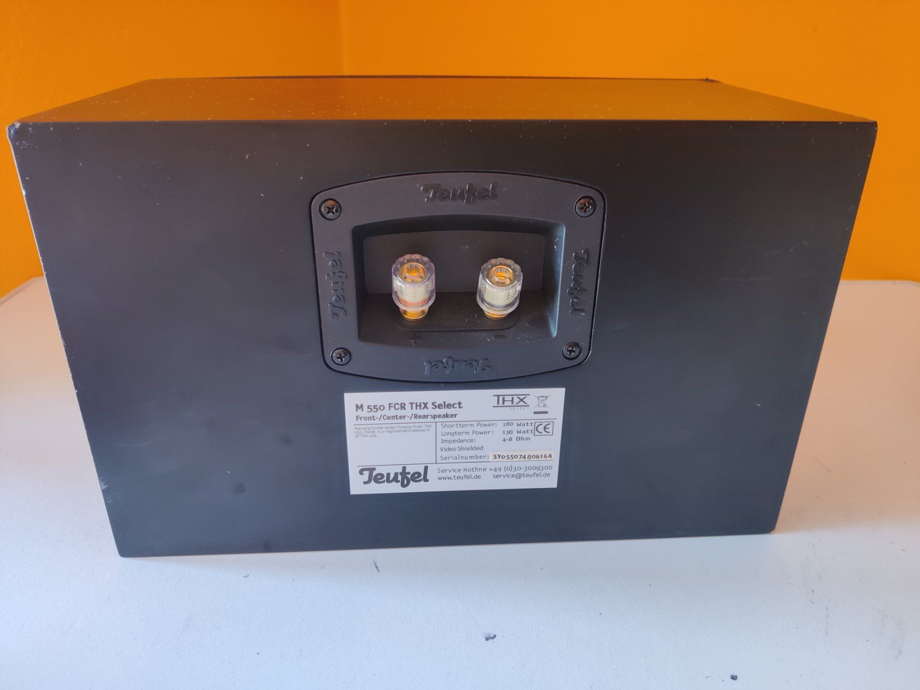Teufel Casse acustiche: 1 X TEUFEL M550 FCR THX SELECT – Usato da Viganello venduto da lau_ln69 4