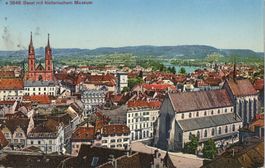 Basel mit historischen Museum