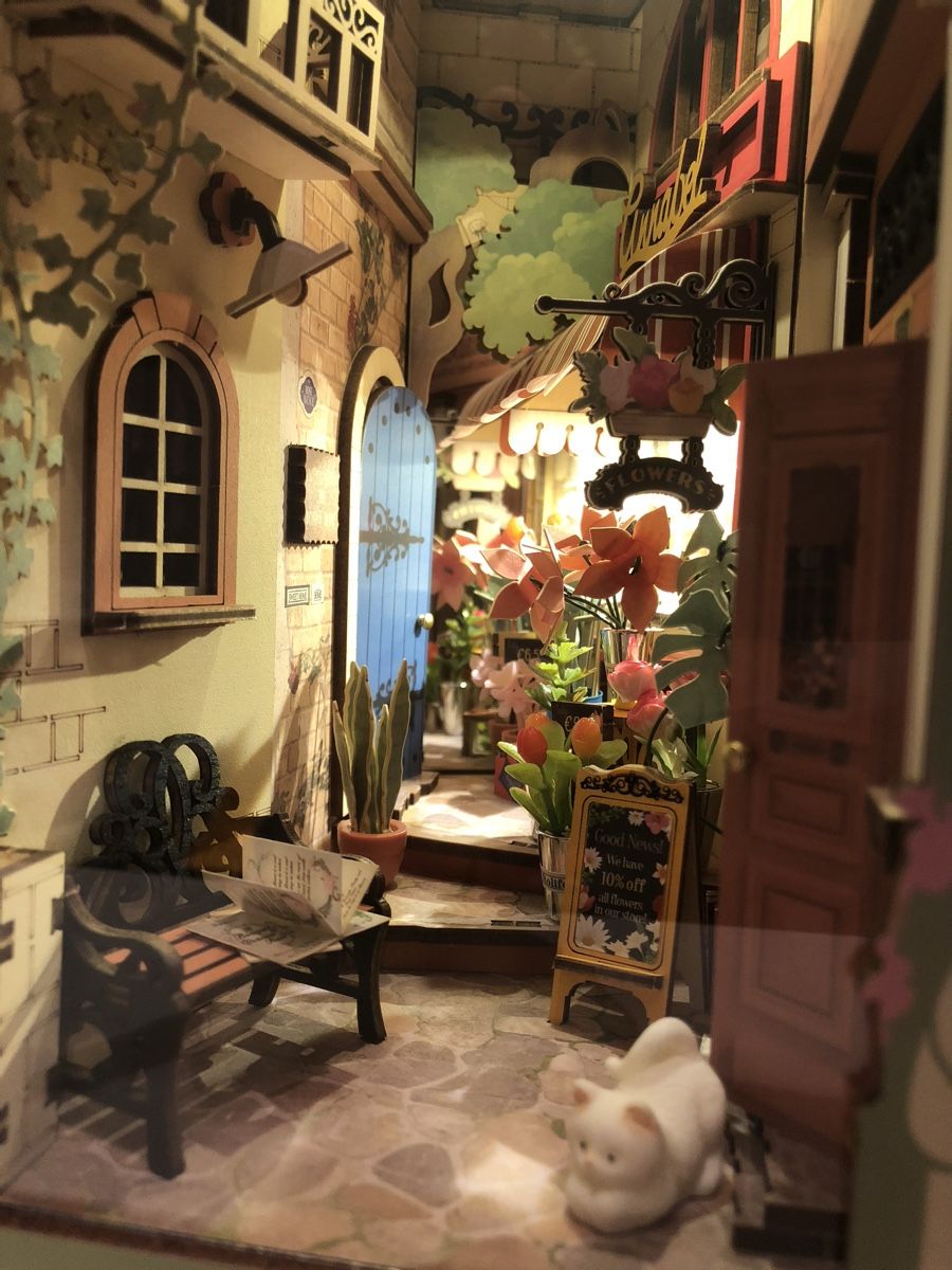 Tutte le decorazioni: Rolife Floral Corner - Book Nook – Usato da Zollikofen venduto da DelNero 3