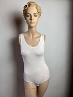 Body ärmellos, New Season, Grösse S, Farbe Weiss