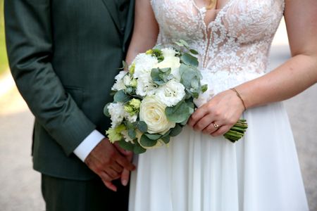 Hochzeitskleid der Designerin Anna Sposa