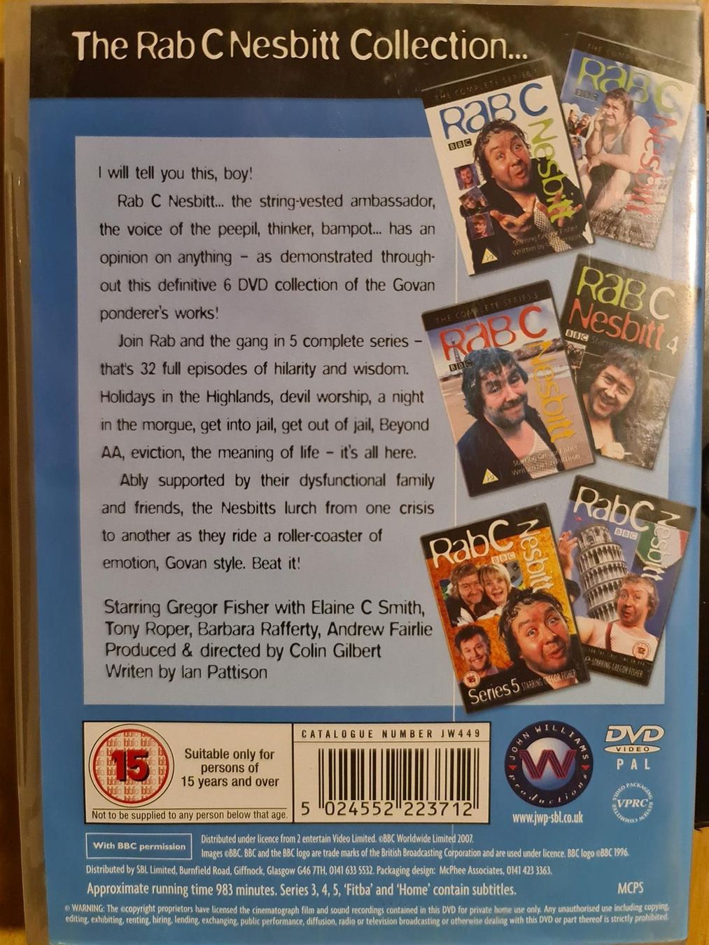 Alle DVDs: The Rab. C Nesbitt collection series 1-5 – Gebraucht aus Dintikon von Vexi 1