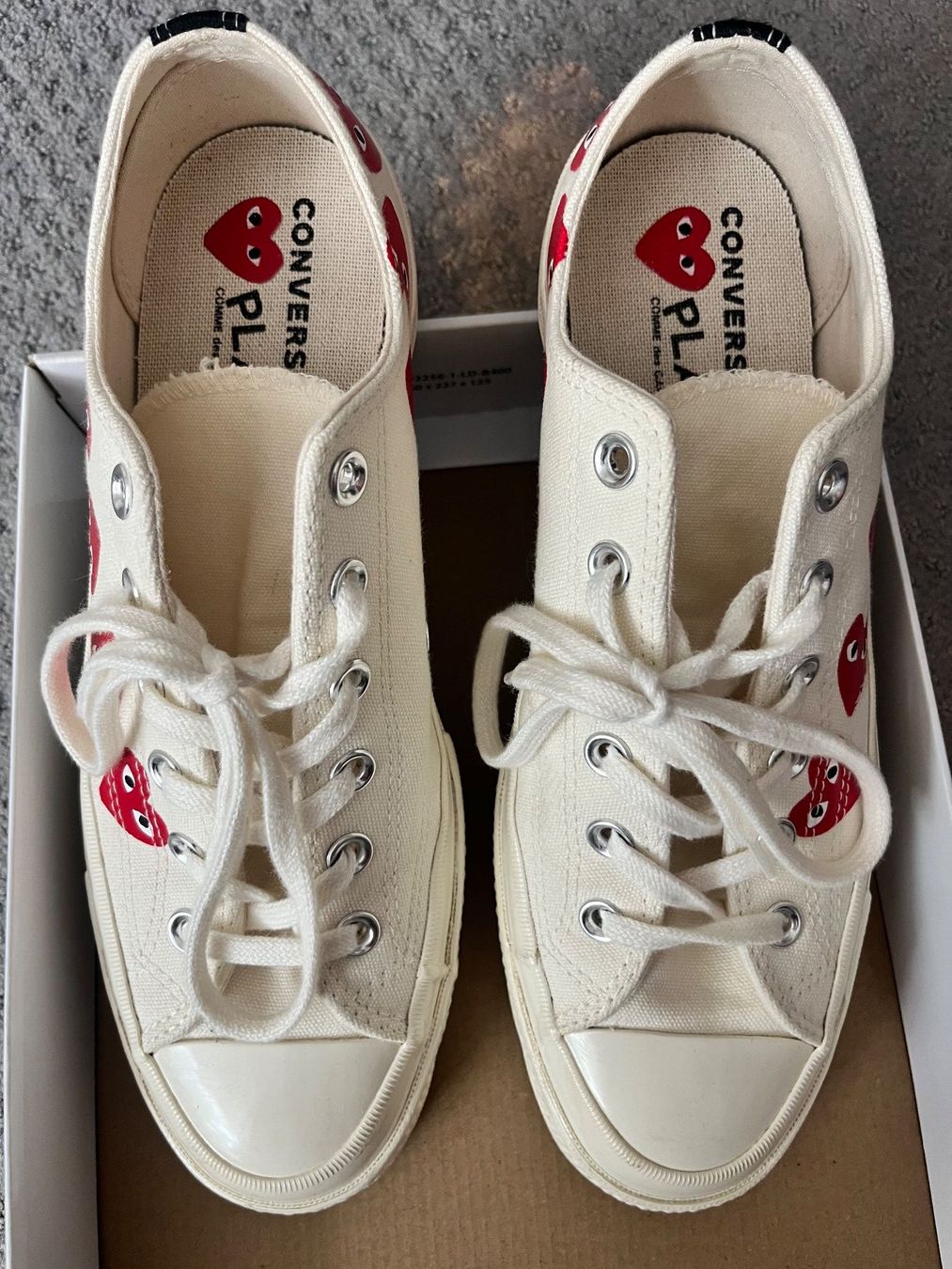 Comme Des Garcons Scarpe da uomo: Comme des Garcons Converse Schuhe, Grösse 41.5! – Usato da Kloten venduto da Deborah25 1