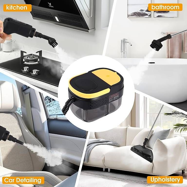 Dampfreiniger: Dampfreiniger mit 7 Zubehörteilen, Smart Touch – Neu (gemäss Beschreibung) aus Kreuzlingen von Best-Deal-Oase 5