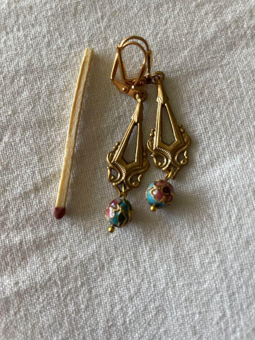 Boucles d'oreille: hübsche vintage Ohrringe – Neuf (Voir description) à Zürich par aannnnaa48