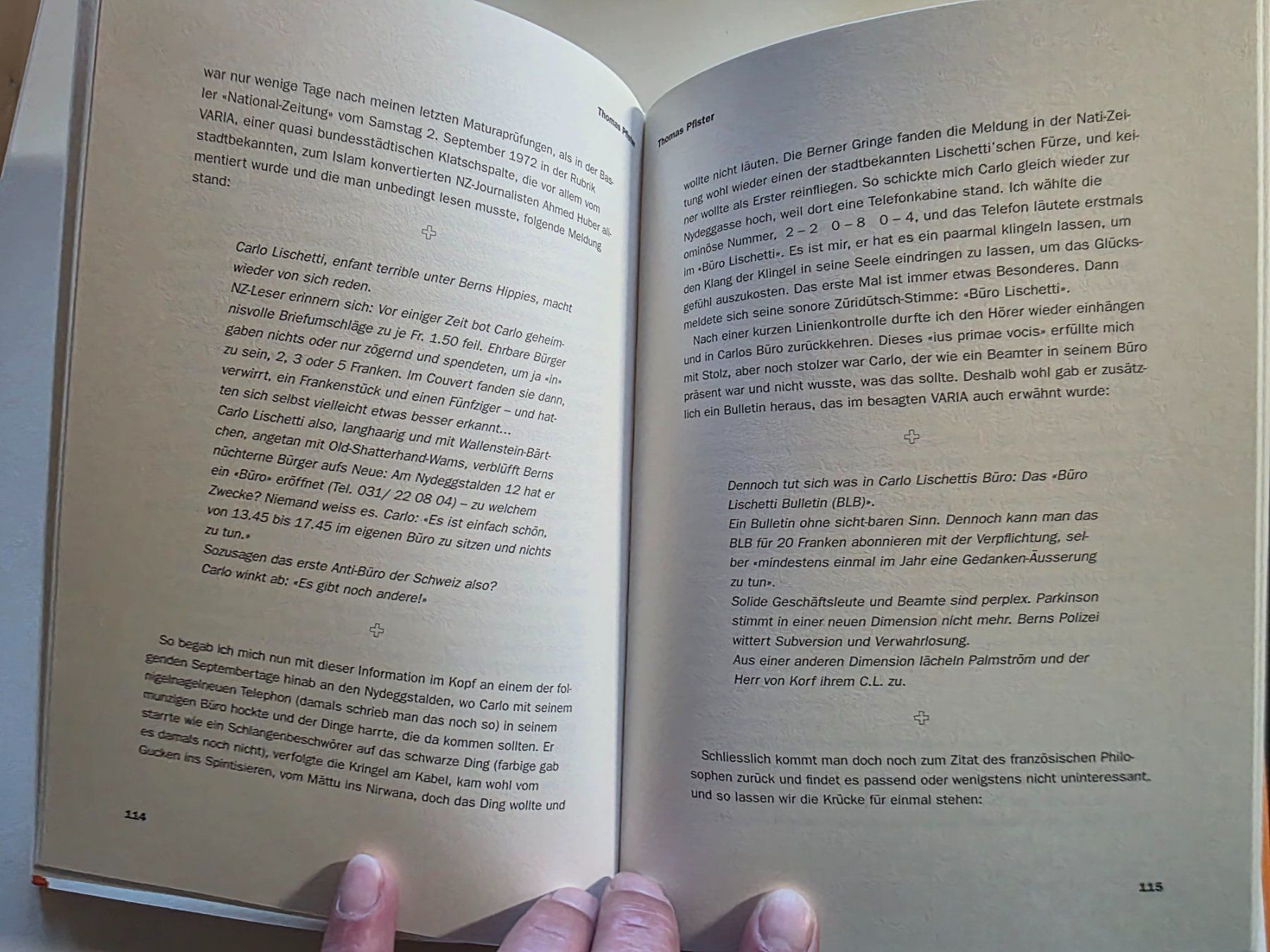 Livres: Ich bin mein Beruf - Carlo E. Lischetti - Benteli 1998 – Neuf (Voir description) à Walterswil BE par Lonitti 7