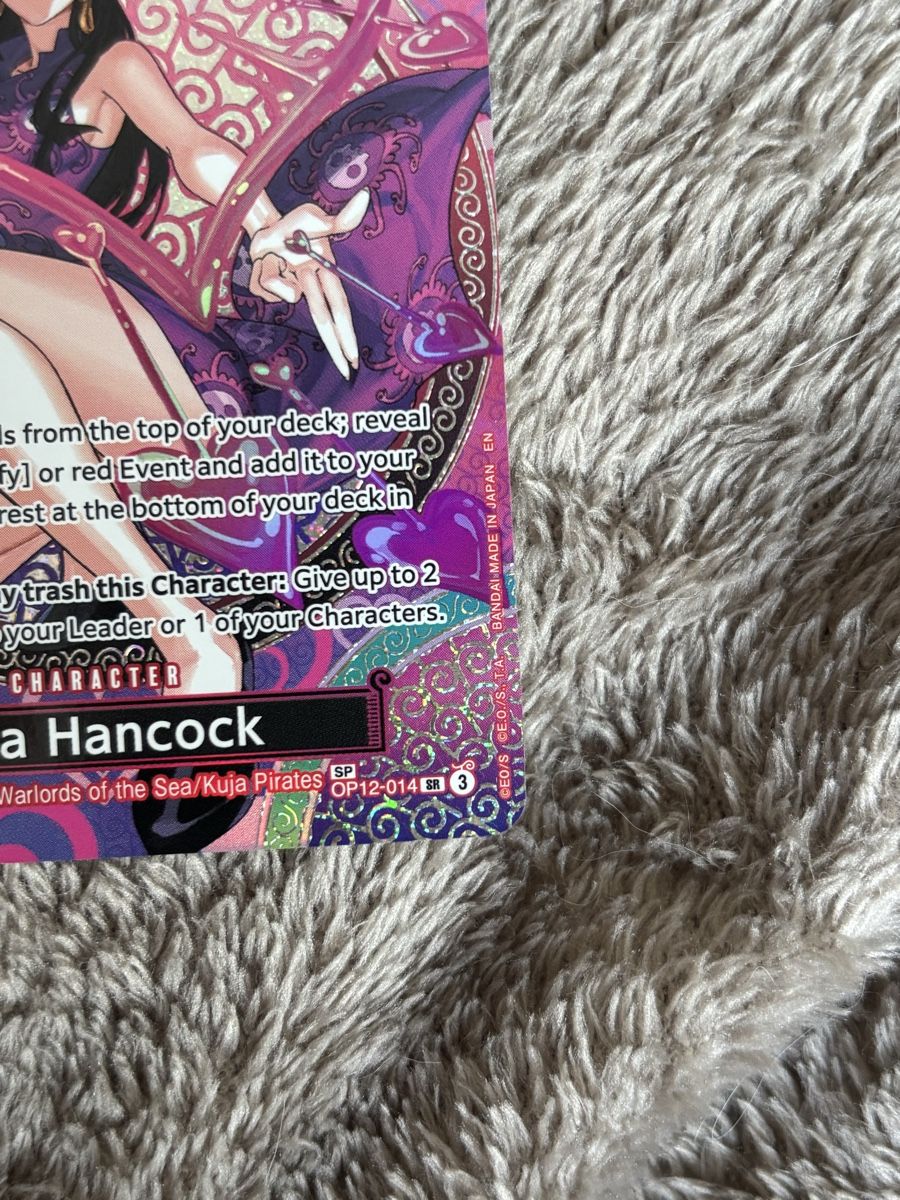 Bandai Carte collezionabili: Boa hancock SP ENGLISH NM – Nuovo (secondo la descrizione) da Petit-Lancy venduto da Genevatcg 4