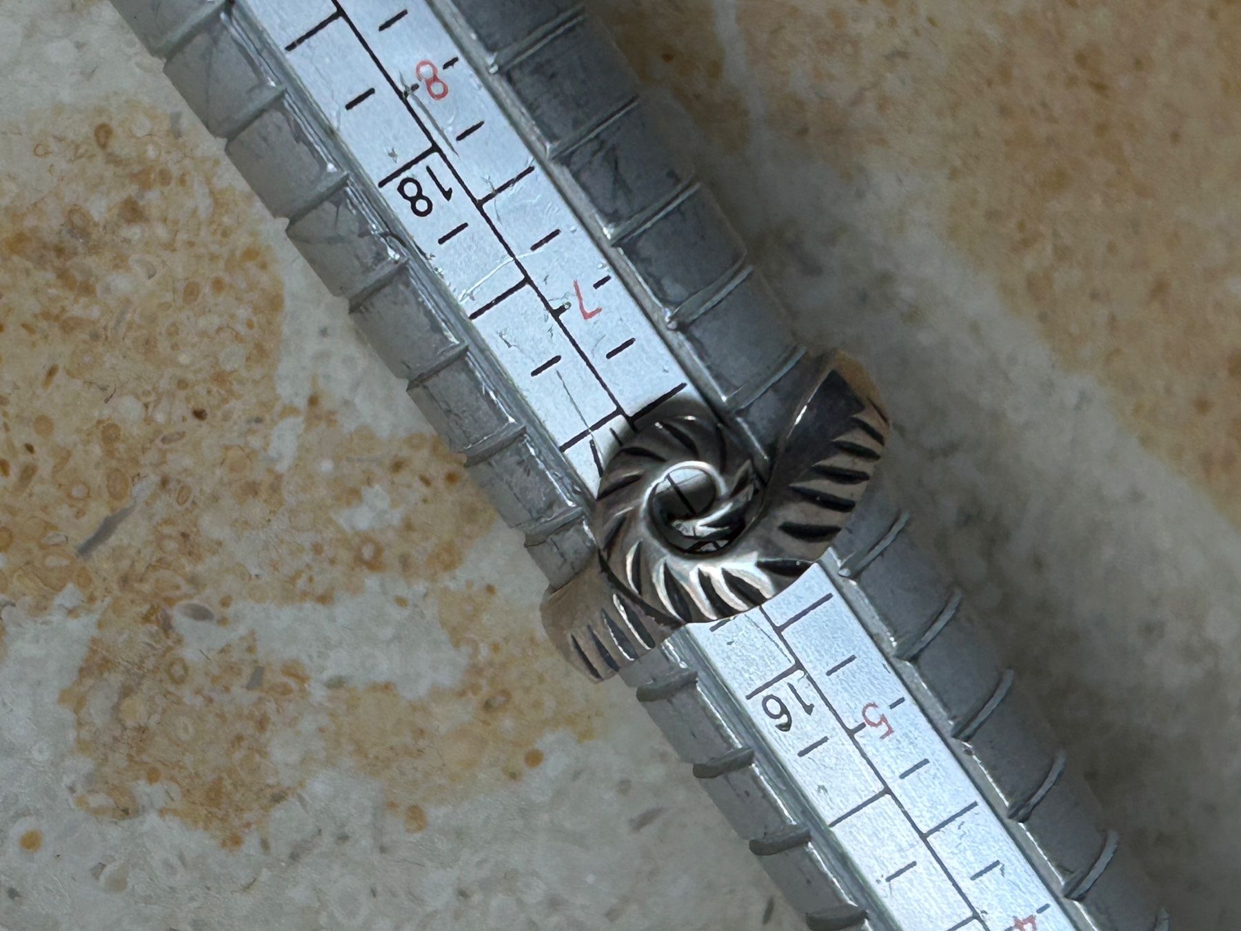 Anelli: Silberring Spiralmuster Grösse 52 – Usato da Laufen venduto da belleskulptur 8