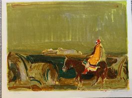 Hannes Portmann (1927-2007) Lithographie signiert nummeriert