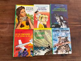 Lot de 6 livres Bibliothèque Verte état occasion