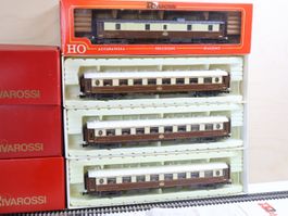 Rivarossi 4 x CIWL Orient Express Personenwagen Set H0 - Top