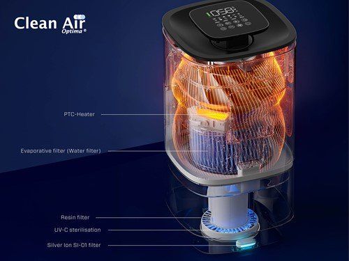 Purificatori d'aria: 2in1 Luftreiniger + Luftbefeuchter CA-808 – Nuovo (secondo la descrizione) da Ulisbach venduto da Old_Science 1