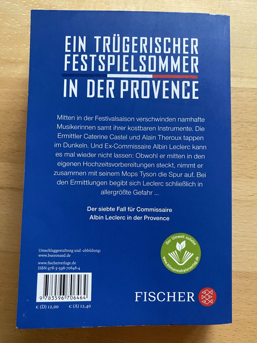 Livres: Trügerische Provence - Pierre Lagrange – D'occasion à Schwarzenburg par Michellu 1