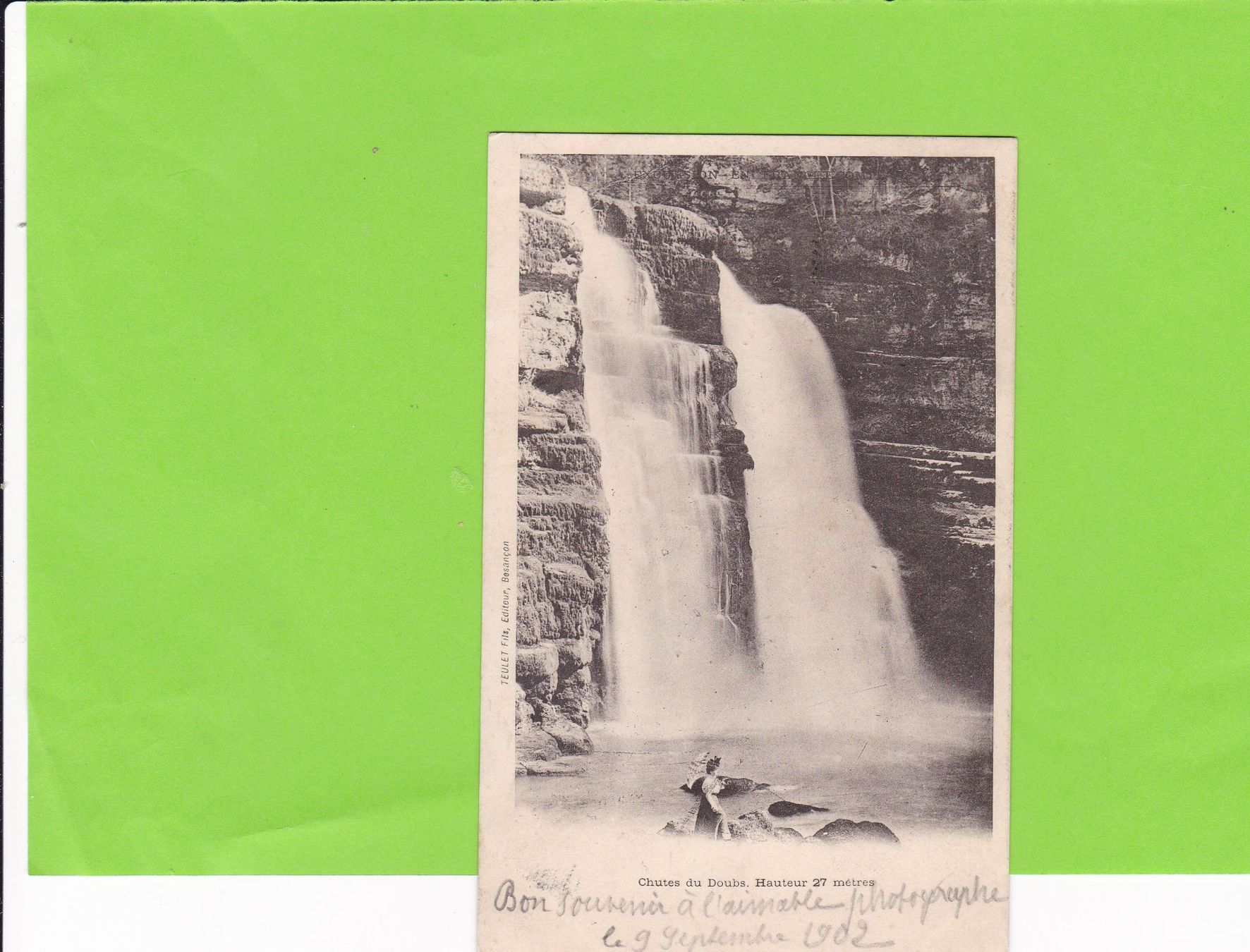 Cartoline postali: Chutes du Doubs – Usato da St. Peterzell venduto da neckertal