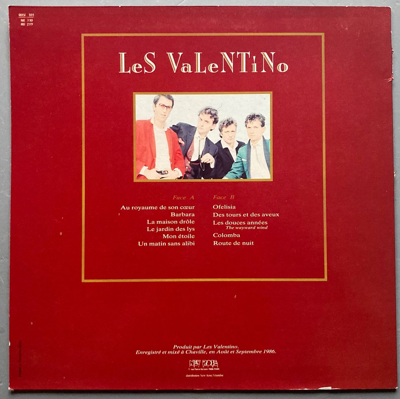 Vinyles: LES VALENTINO - MON ETOILE – D'occasion à Poliez-Pittet par Newtown-Records 1