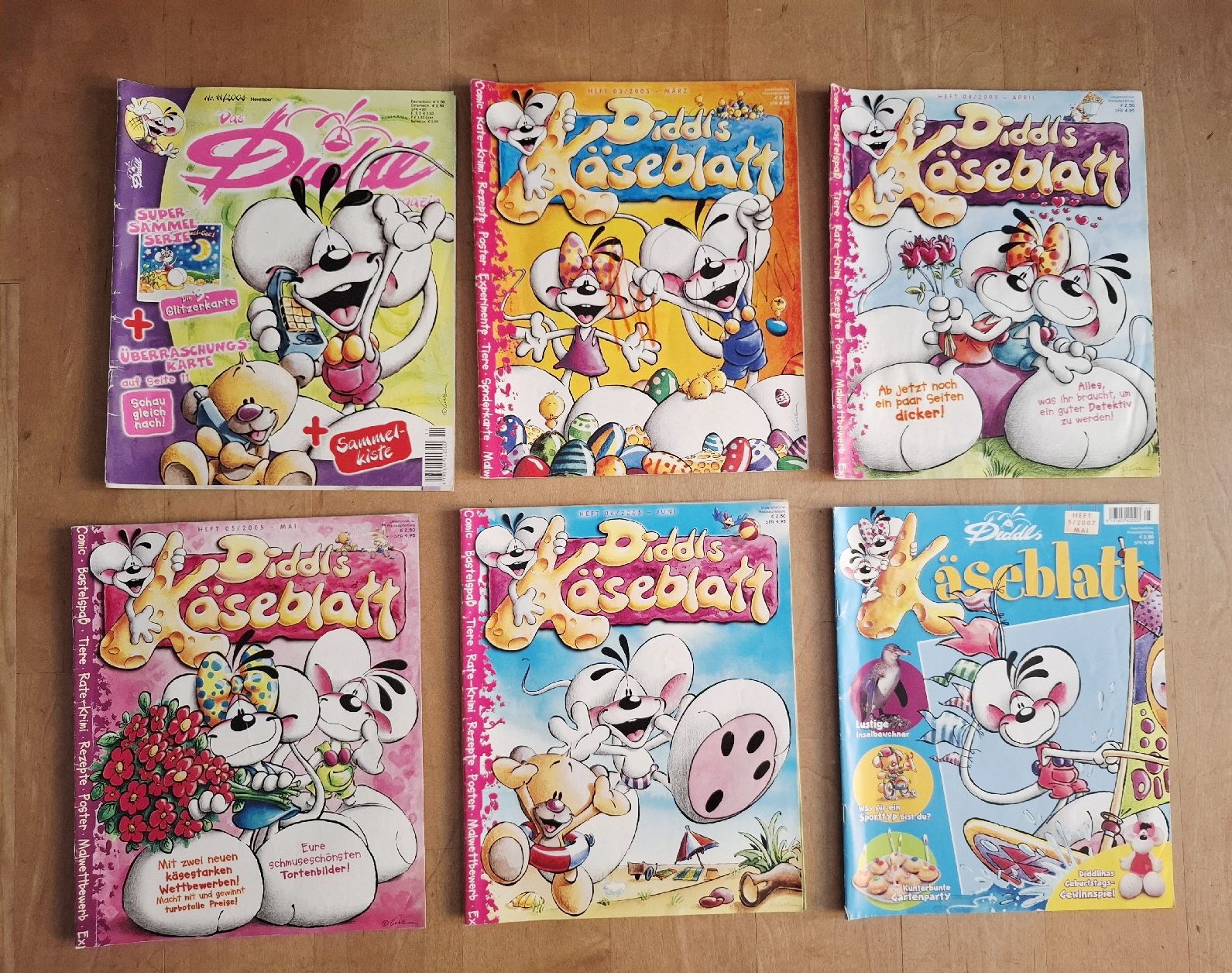 Zeitschriften & Magazine: 6x Diddl Käseblatt Magazin – Gebraucht aus Wangs von Soda_95