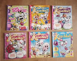 6x Diddl Käseblatt Magazin