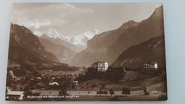 Wilderswil mit Mönch und Jungfrau