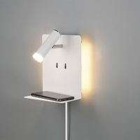 LED Wandleuchte, Weiss, 16 cm x 20 cm
