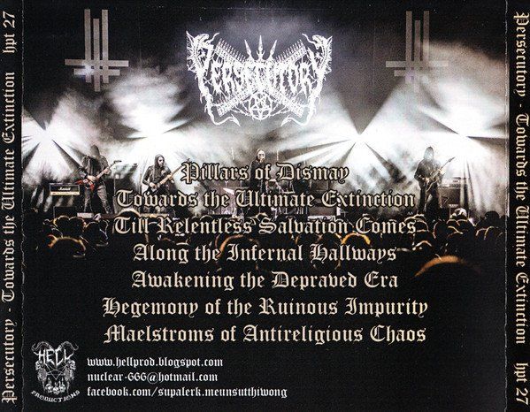 CDs: Persecutory – Towards The Ultimate Extinction – Gebraucht aus Liestal von Disc-Point 1