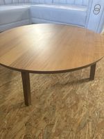 Runder Couchtisch Holz dunkelbraun gute Zustand