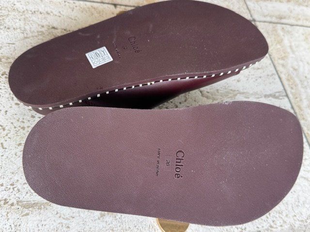 Chloé Scarpe da donna: Sandales ouvertes Chloé neuves – Nuovo (secondo la descrizione) da Zürich venduto da catherinegisele 3