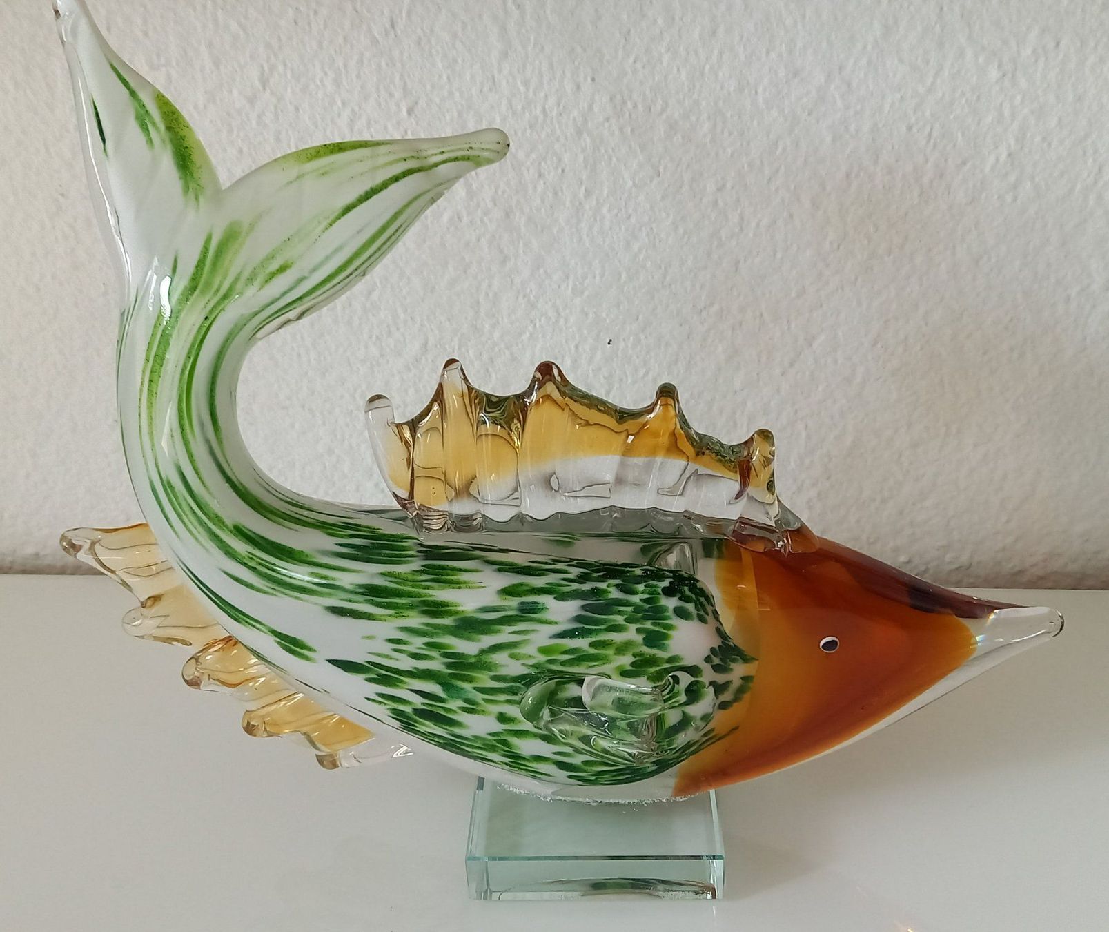 Murano Statuette: Einzigartiger, wunderschöner Fisch aus Muranoglas – Usato da Wallisellen venduto da prada008 2