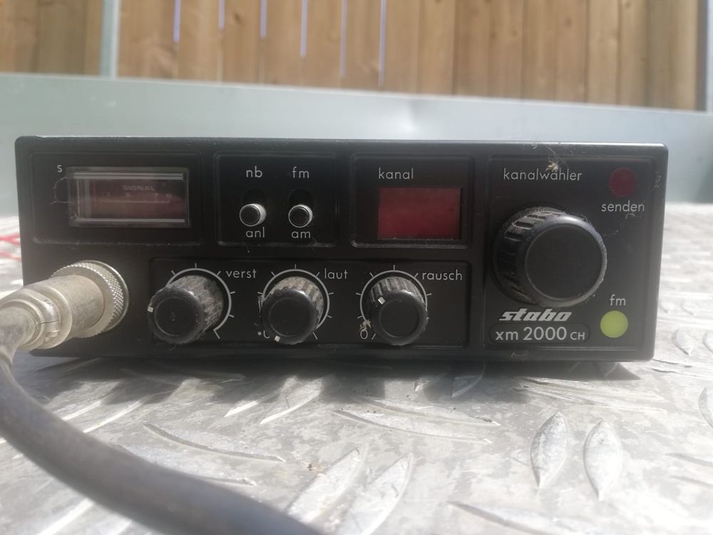Funktechnik: Funk Gerät Stabo XM 2000 CH – Gebraucht aus Blumenstein von olka007