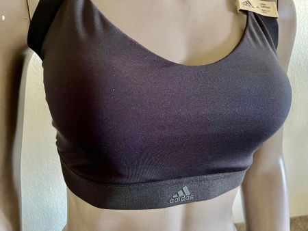ADIDAS Sport BH, light support, schwarz, Gr.XL