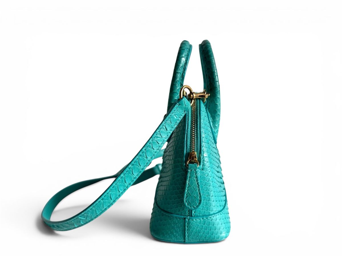 Balenciaga Borse da donna: BALENCIAGA Python Ville XXS Top Handle Bag Tasche – Usato da Kriens venduto da hannaandkiko 1