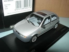 Ford Fiesta 1995 silber * Minichamps 1:43