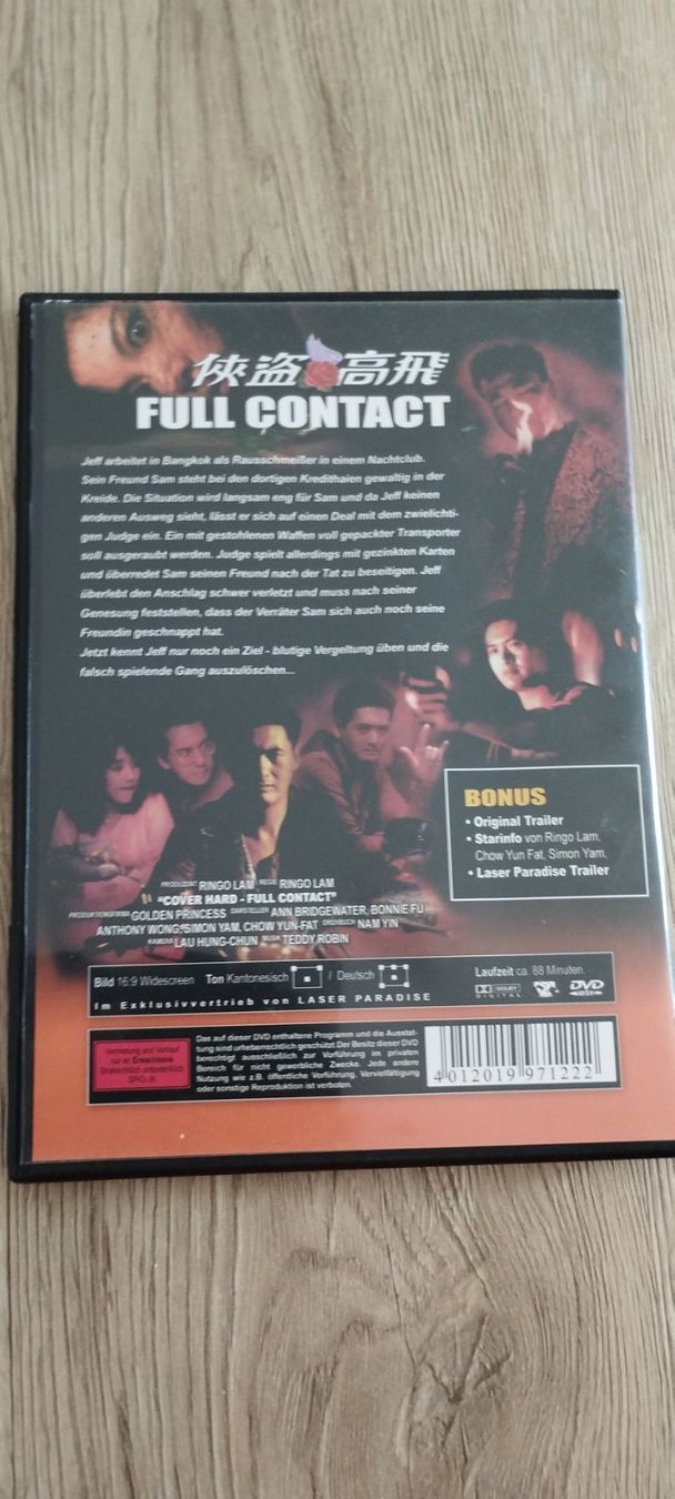 Alle DVDs: Full Contact Uncut Version mit Chow Yun Fat – Gebraucht aus Steffisburg von AutoFiat 1
