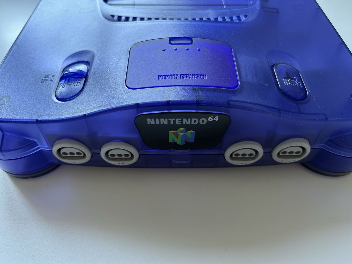 Nintendo Console: Nintendo 64 N64 Atomic Purple Konsole Selten – Usato da Belp venduto da retrovideogamers 1
