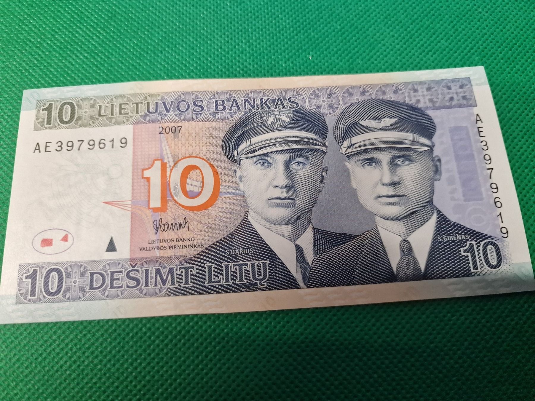 Banknoten: Banknoten Lituan 2007 – Neu und originalverpackt aus Herisau von Antiques.AR