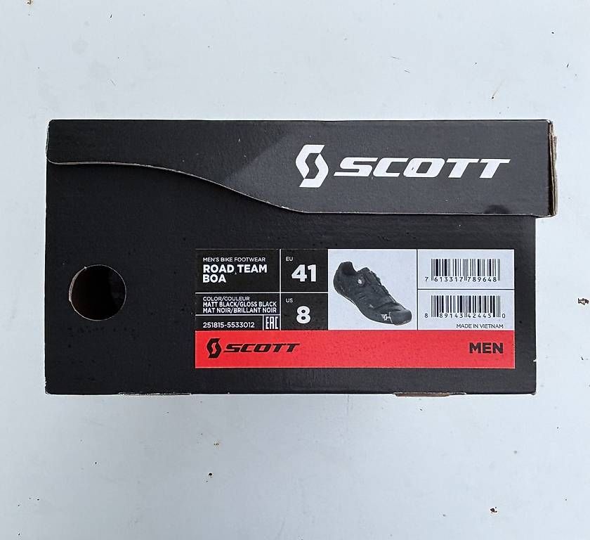 Scott Scarpe da uomo: Scott Rennradschuhe mit Carbon-Sohle, Grosse 41 – Usato da geroldswil venduto da Haiku_82 2