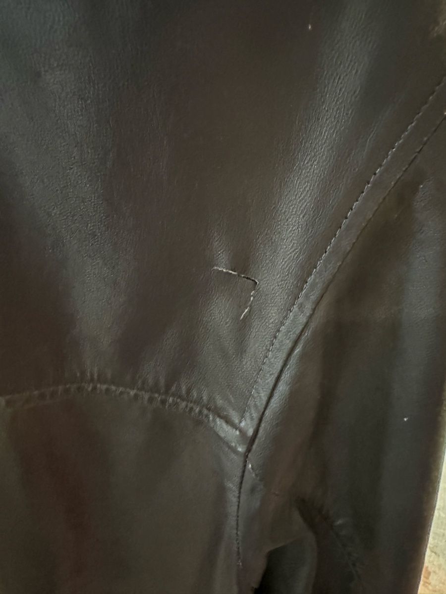 Manteaux: Schwarze Herren Lederjacke, L,  – D'occasion à Zürich par kuuubi 4