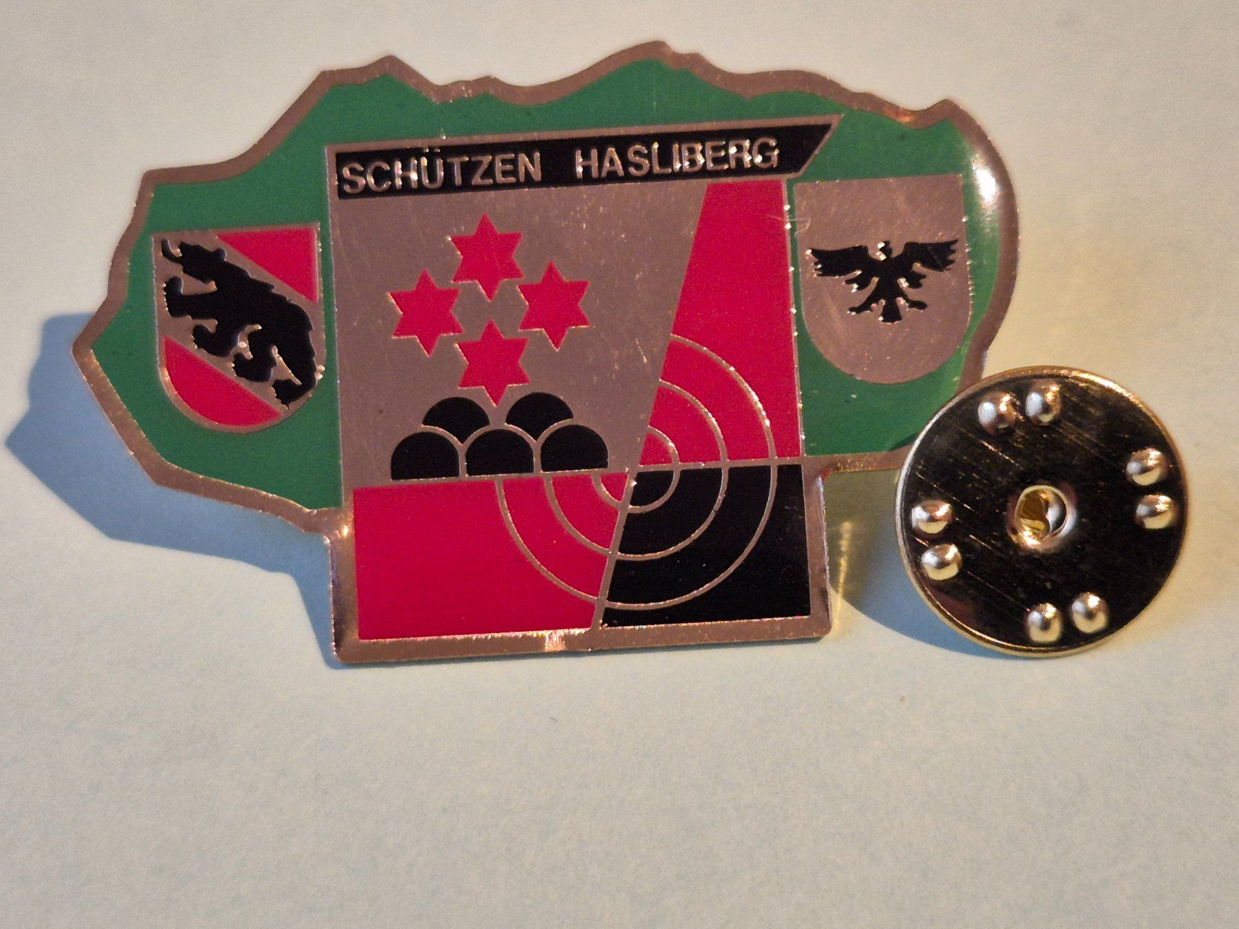 Placchette & Badge: Pin/Anstecker Schützen Hasliberg – Nuovo (secondo la descrizione) da Seewen SZ venduto da SuperpumaDisplayTeam 4
