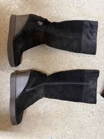 Schwarze Polo Assn. Wildlederstiefel, Grösse 39 - Herbst!