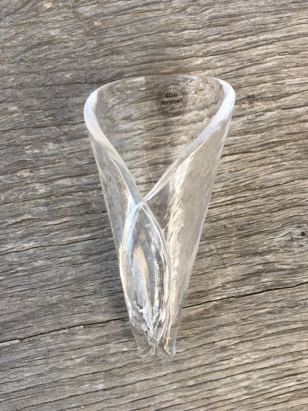 Glasi Hergiswil Tutte le decorazioni: Glas Tüte Hergiswil – Usato da Bauma venduto da Budgerigar
