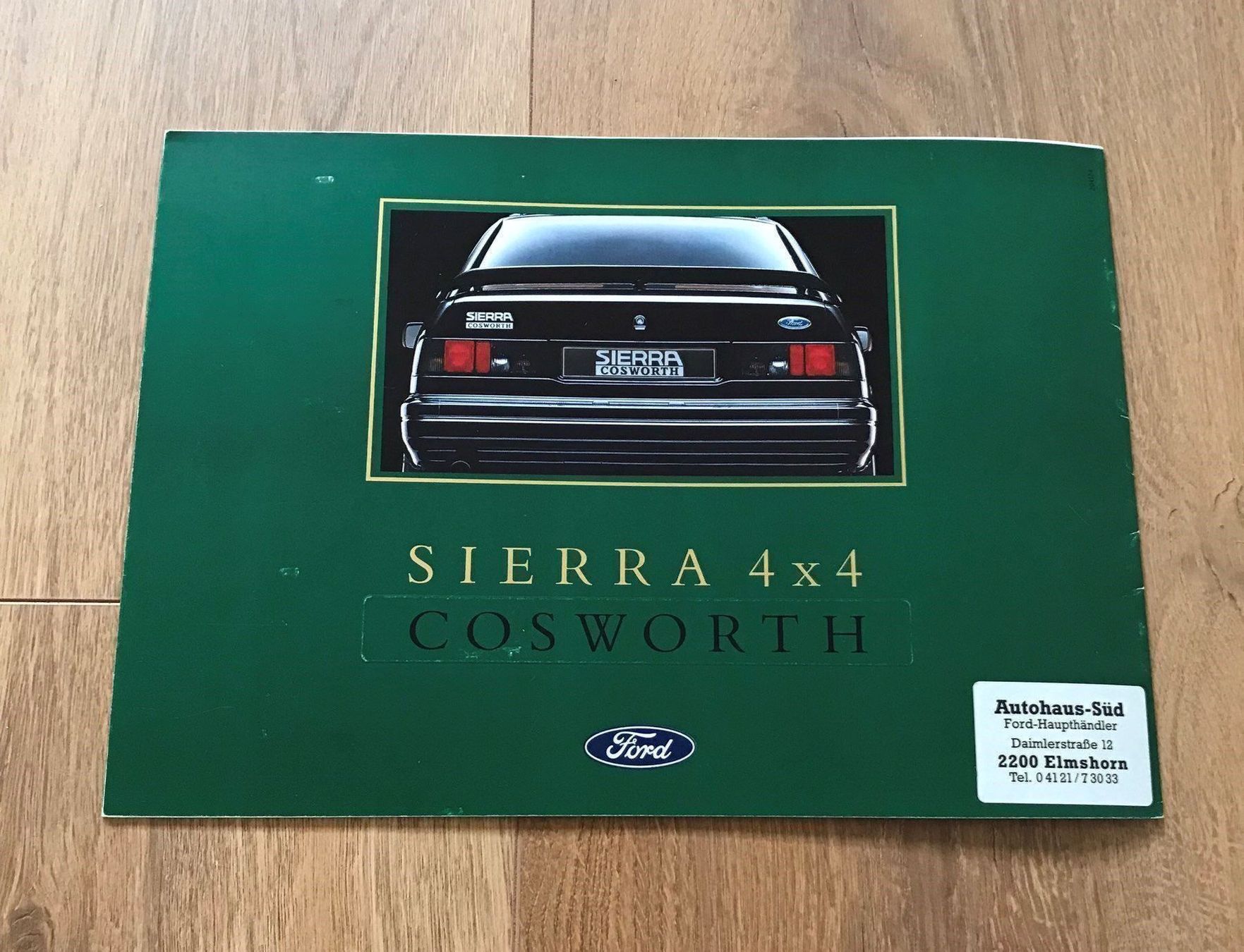 Ford Documenti: Ford Sierra Cosworth Prospekt – Nuovo (secondo la descrizione) da Freienstein venduto da Golfbueb 1