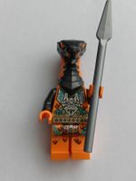 Lego Ninjago Kobra Schlangen Figur mit Speer - Top Zustand!